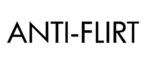 vera cardoso styliste graphiste logo anti flirt