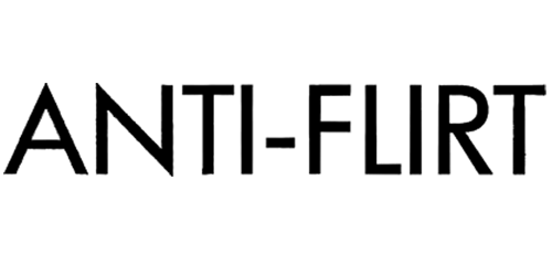 Logo Anti-flirt – création collection par Vera Cardoso, styliste à Paris
