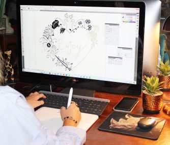 vera cardoso designer textile freelance graphiste freelance paris graphisme mode motif cœur cygne amour